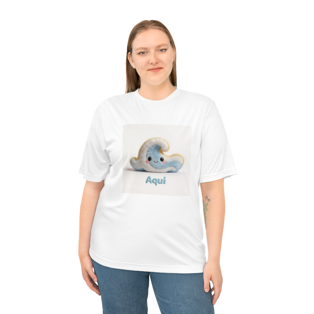 Camiseta Técnica Nube 'Aquí' — Vive Canarias