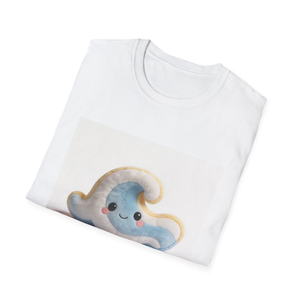 Camiseta Nube Kawaii 'Aquí' — Vive Canarias