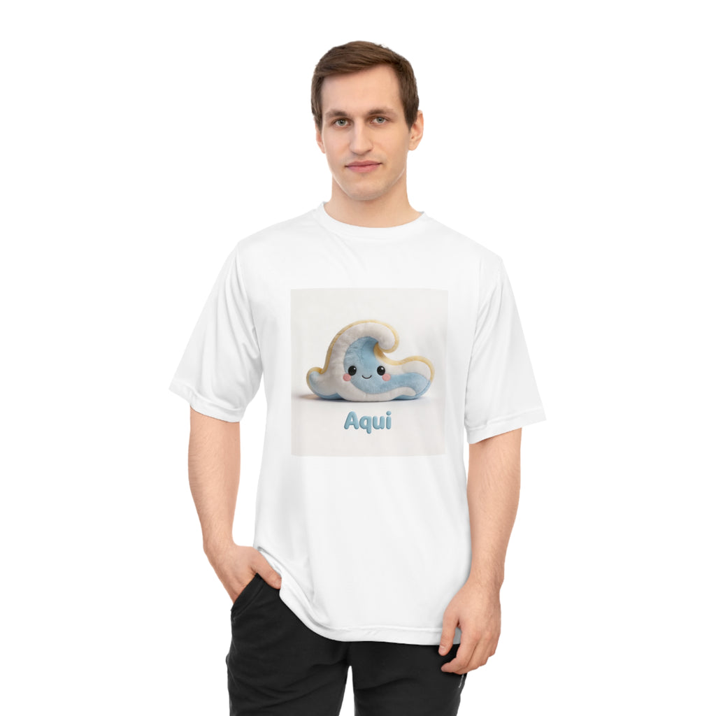 Camiseta Técnica Nube 'Aquí' — Vive Canarias