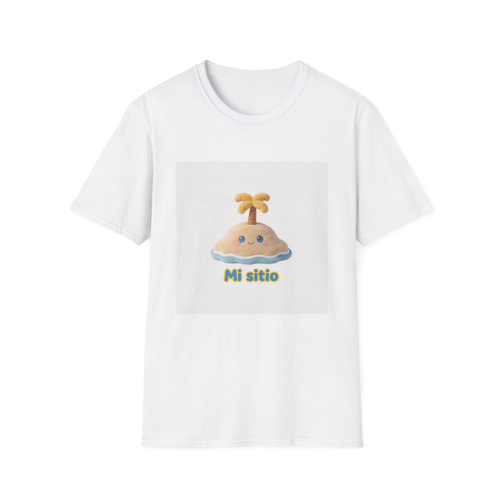 Camiseta 'Mi Sitio' Isla Canaria Kawaii — Vive Canarias