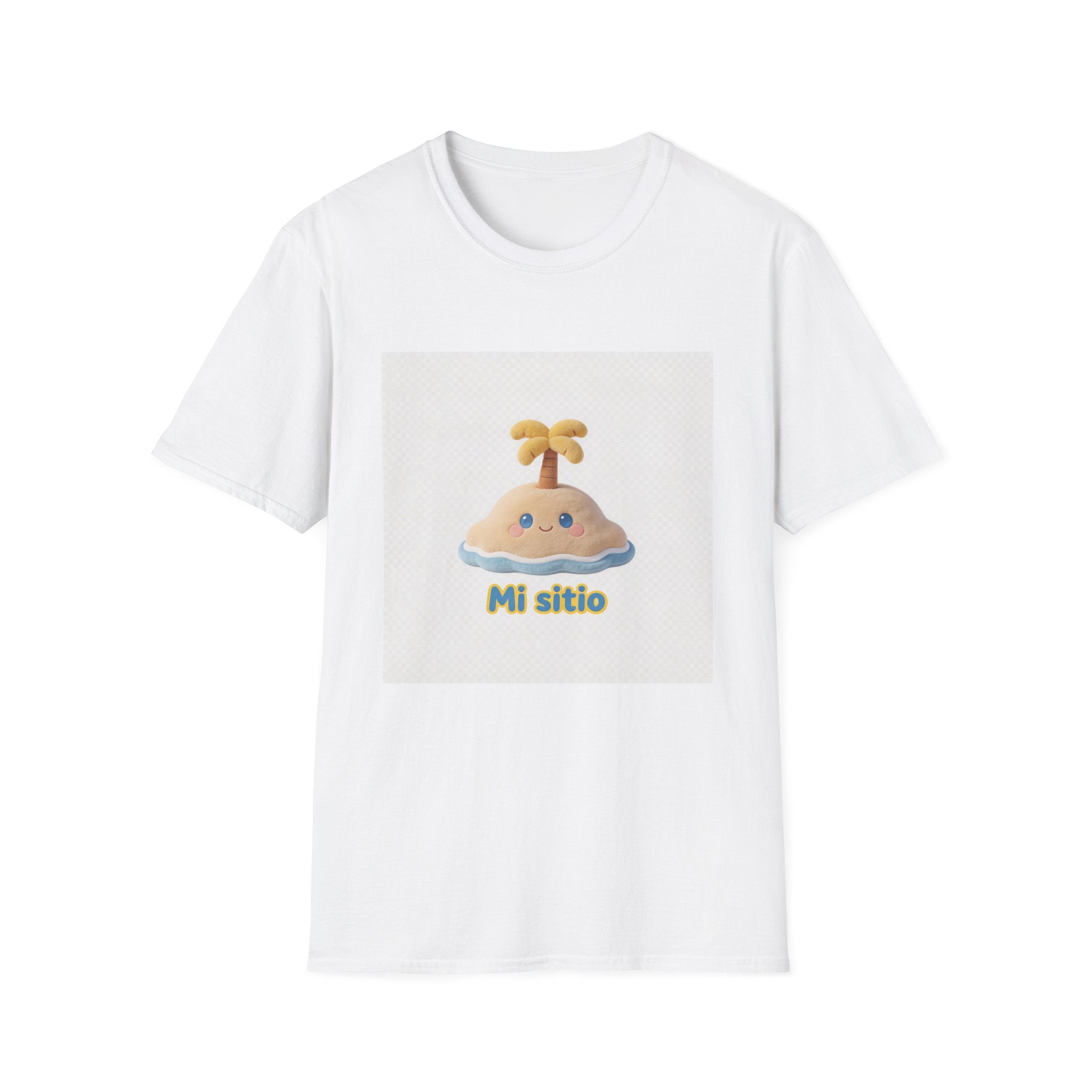Camiseta 'Mi Sitio' Isla Canaria Kawaii — Vive Canarias