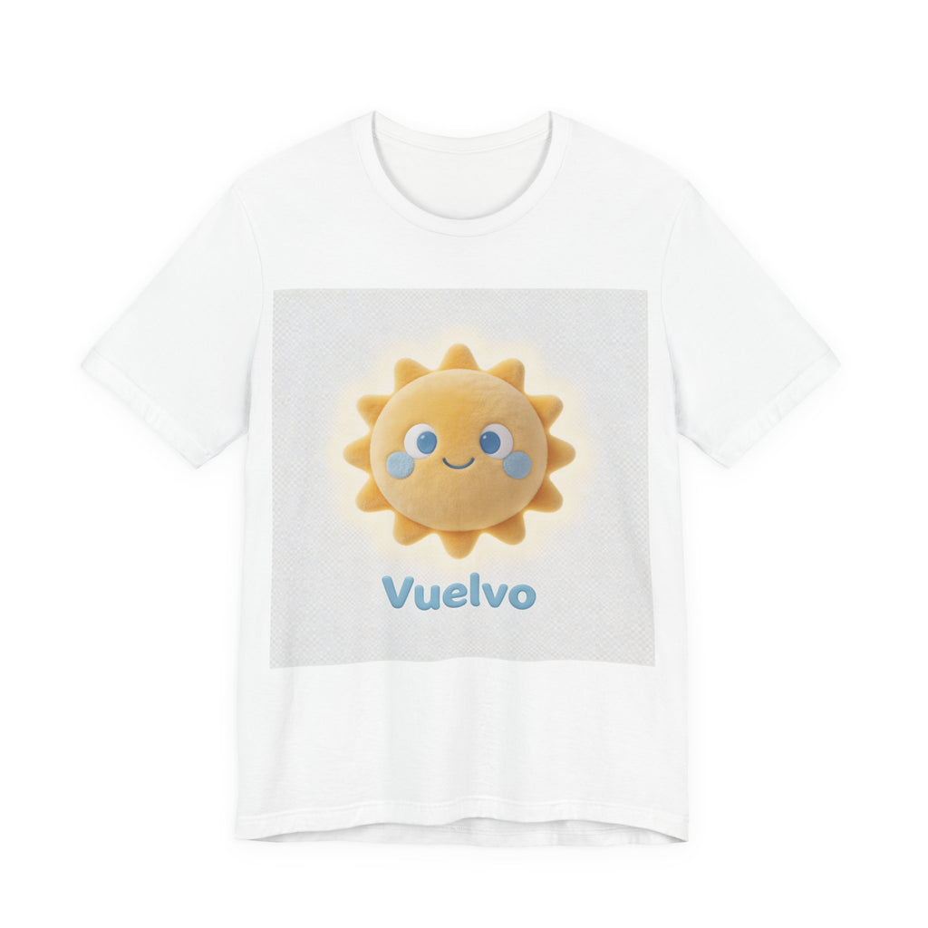 Camiseta 'Vuelvo' Sol Sonriente — Vive Canarias