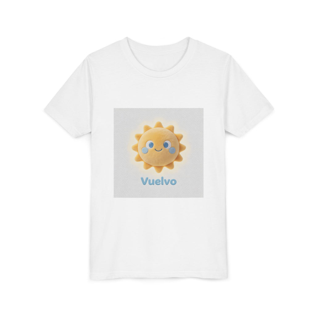 Camiseta Niños 'Vuelvo' Sol Canario — Vive Canarias