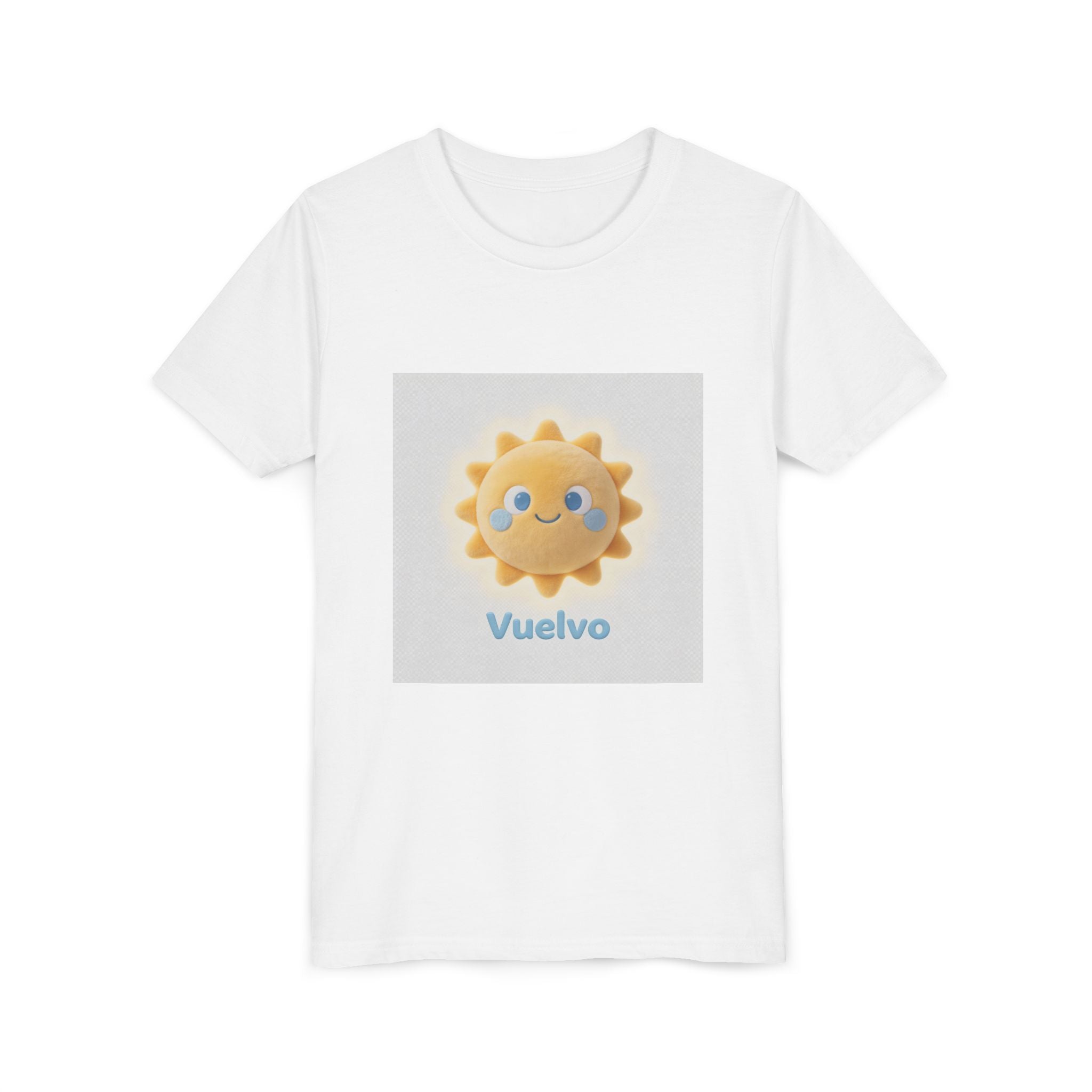 Camiseta Niños 'Vuelvo' Sol Canario — Vive Canarias
